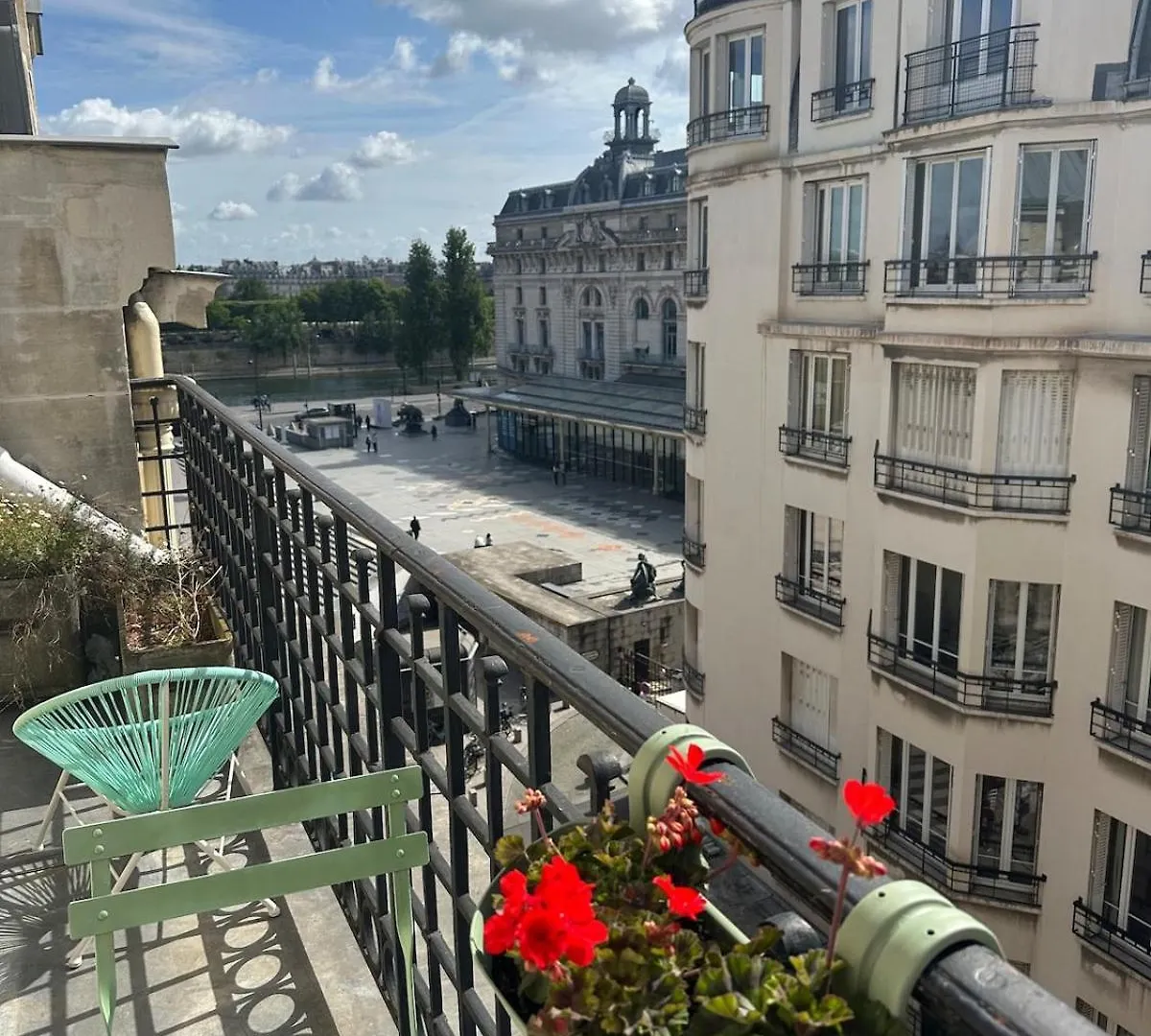 Beautiful Apartment With Seine And Musee D'Orsay View Parijs 0*,